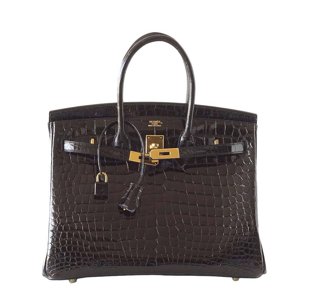 hermes black alligator birkin