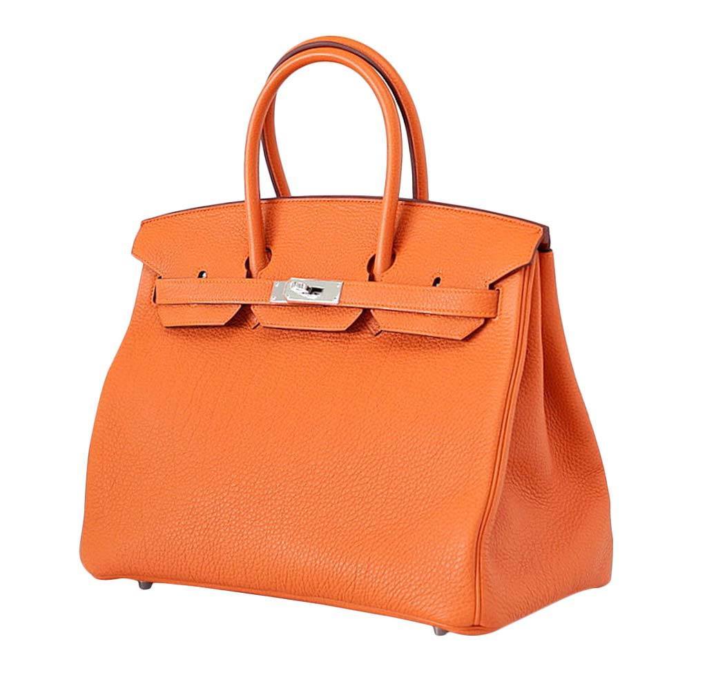 hermes bag with h on front