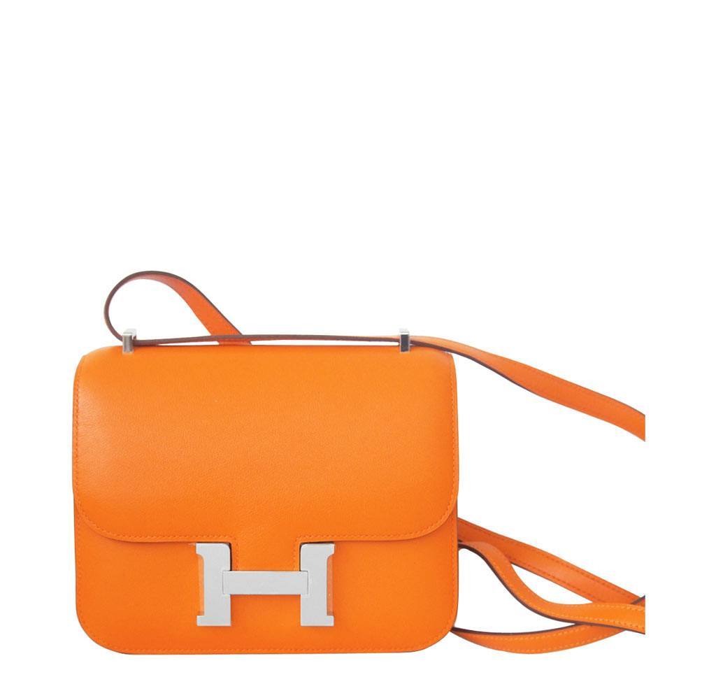 hermes constance orange