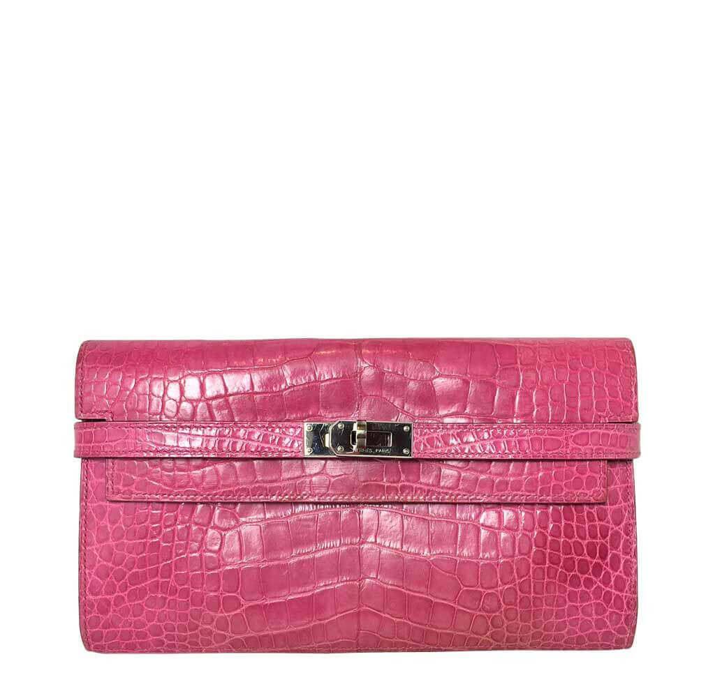 hermes crocodile wallet price