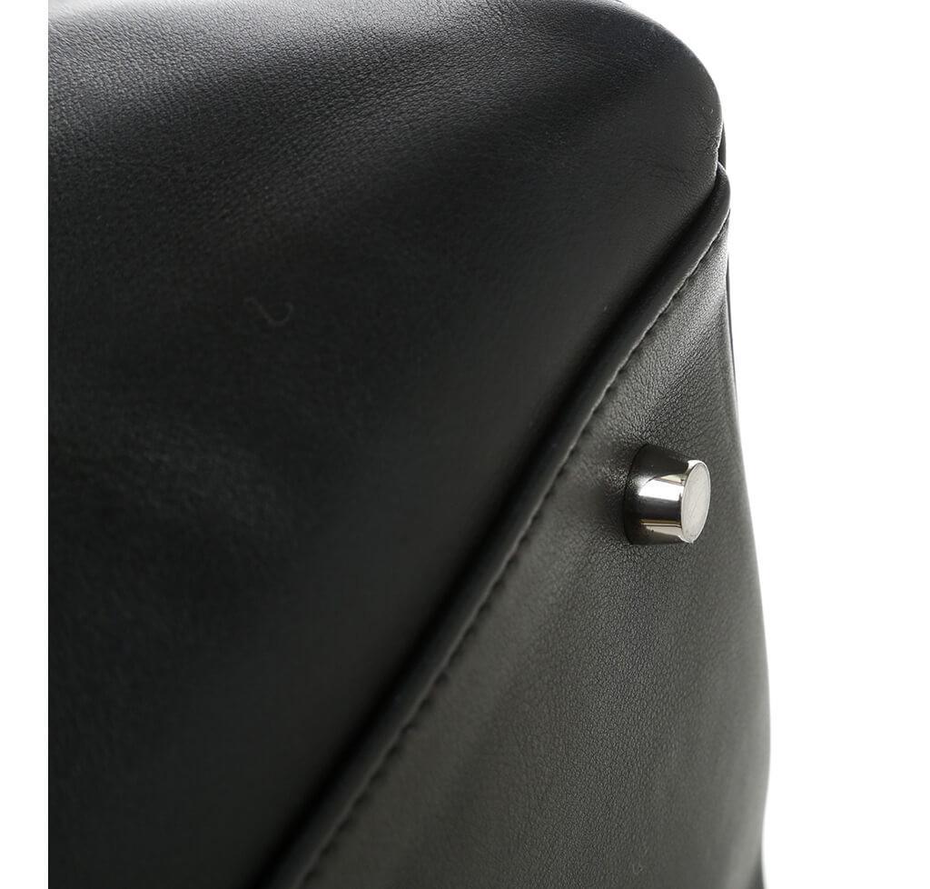 Hermès Kelly Relax Travel Bag 50 Black - Veau Sikkim Leather | Baghunter