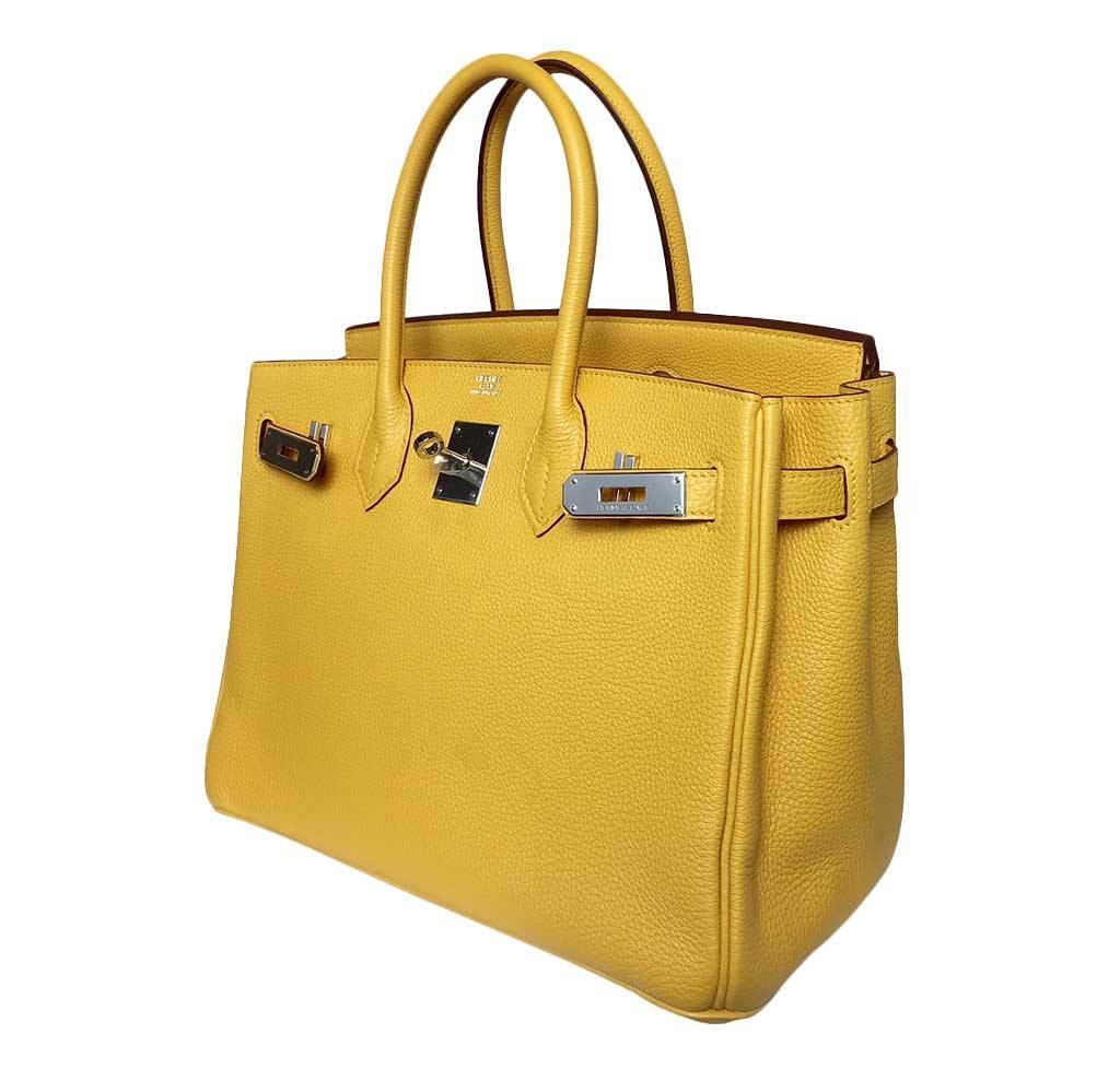 yellow birkin bag price
