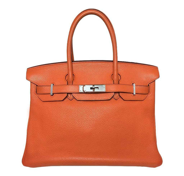 Hermès Birkin 30 Feu Orange Bag | Baghunter