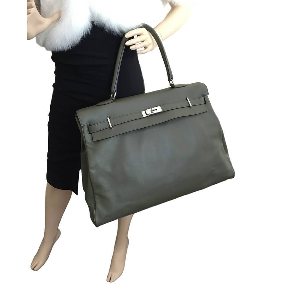 Hermès Travel Bag Kelly 50cm Vert de 