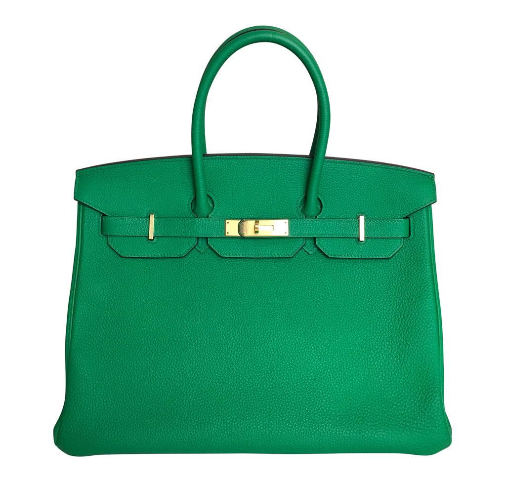 hermes green bag