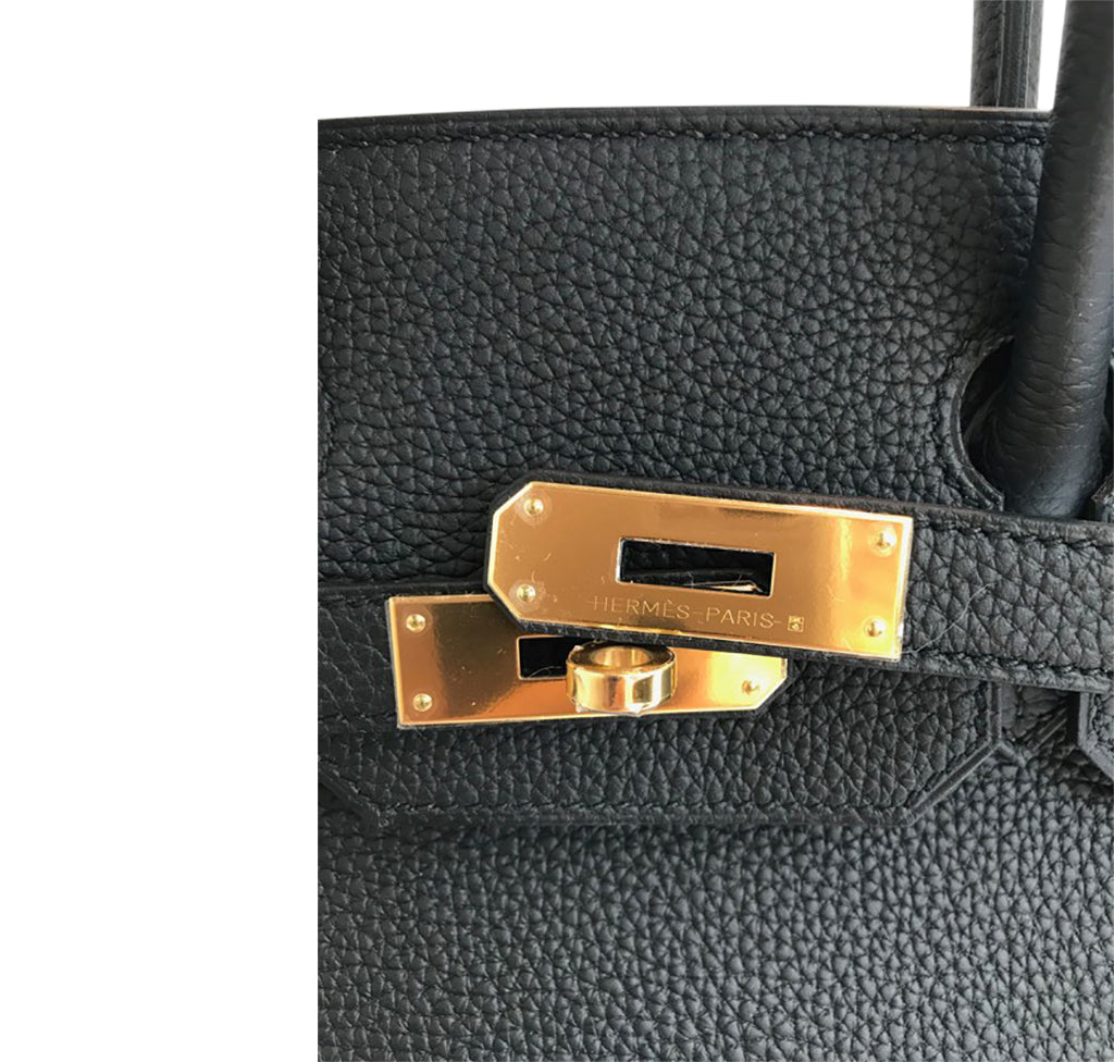 Hermès Birkin 30cm Bag Noir Black Togo 