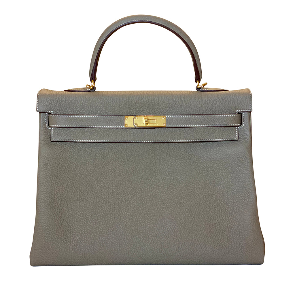 hermes kelly gray