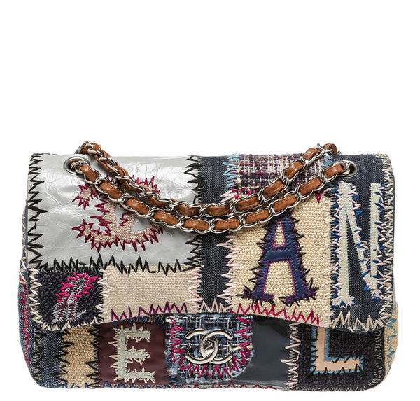 Chanel Jumbo Flap Bag Limited Edition Patchwork - Multi-Color | Baghunter