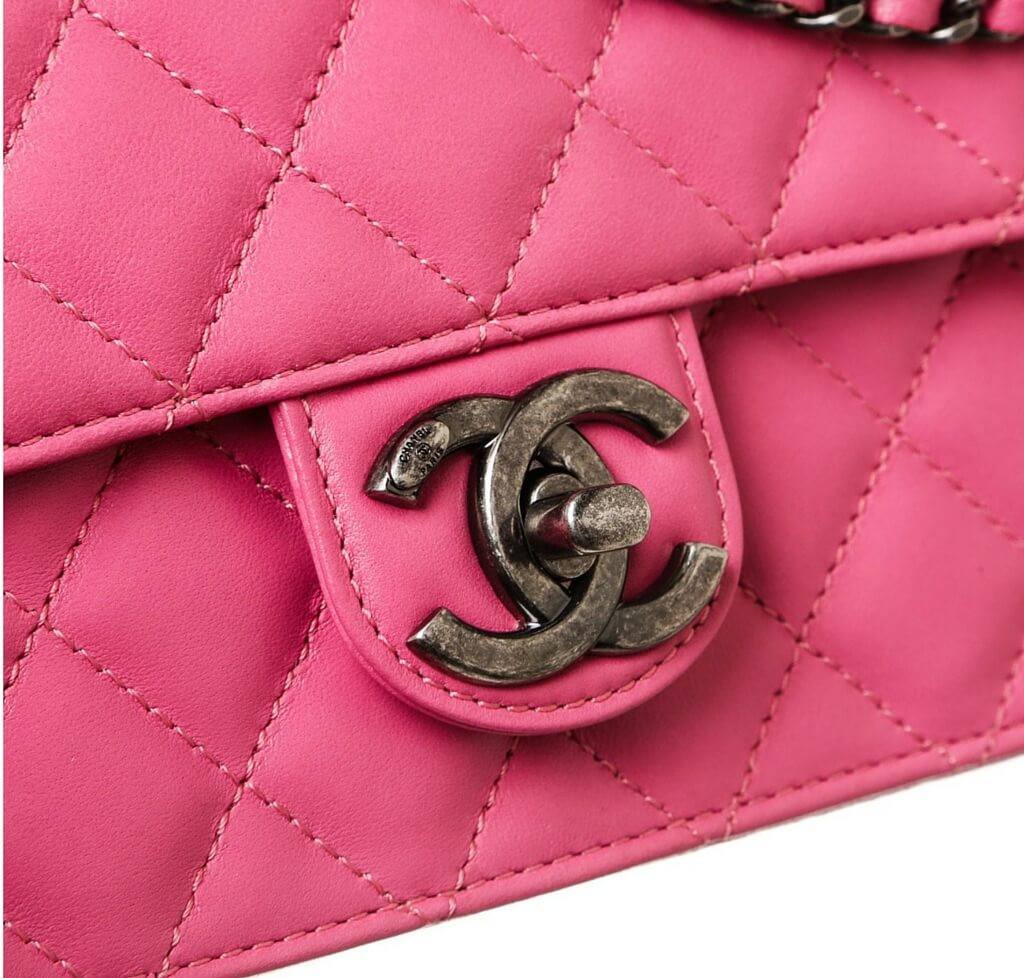 Chanel Crossing Times Bag Pink - Lambskin Leather SHW | Baghunter