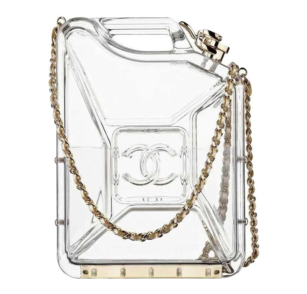 Chanel Plexiglass Globe Clutch  Black Clutches Handbags  CHA189682  The  RealReal