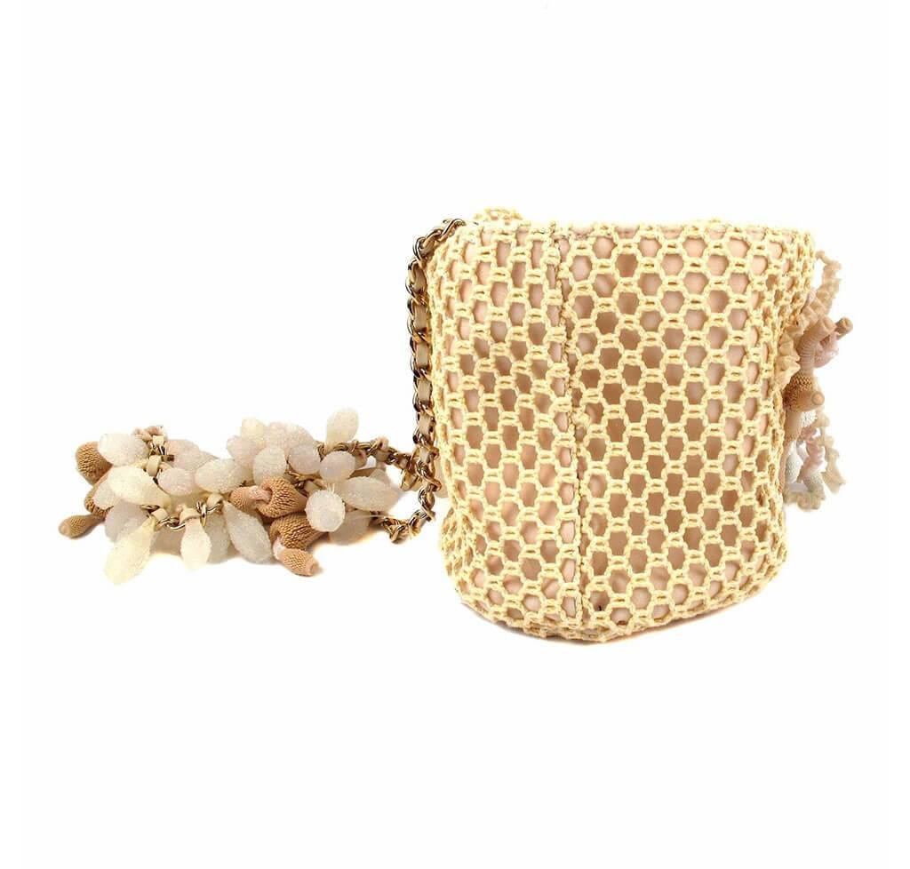 Chanel Boy Minaudiere Seashell Coral Bag - Tan | Baghunter