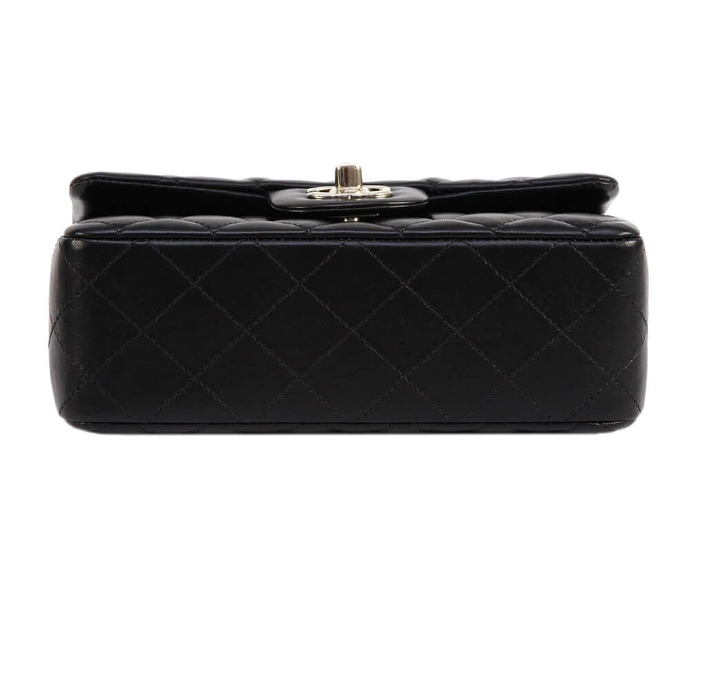 Chanel Mini Shoulder Bag Black - Lambskin Leather Gold Hardware | Baghunter