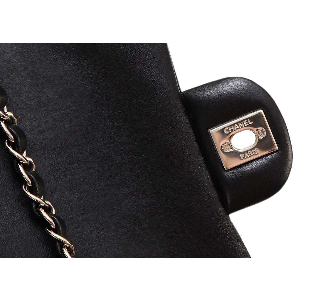 Chanel Mini Shoulder Bag Black - Lambskin Leather Gold Hardware | Baghunter