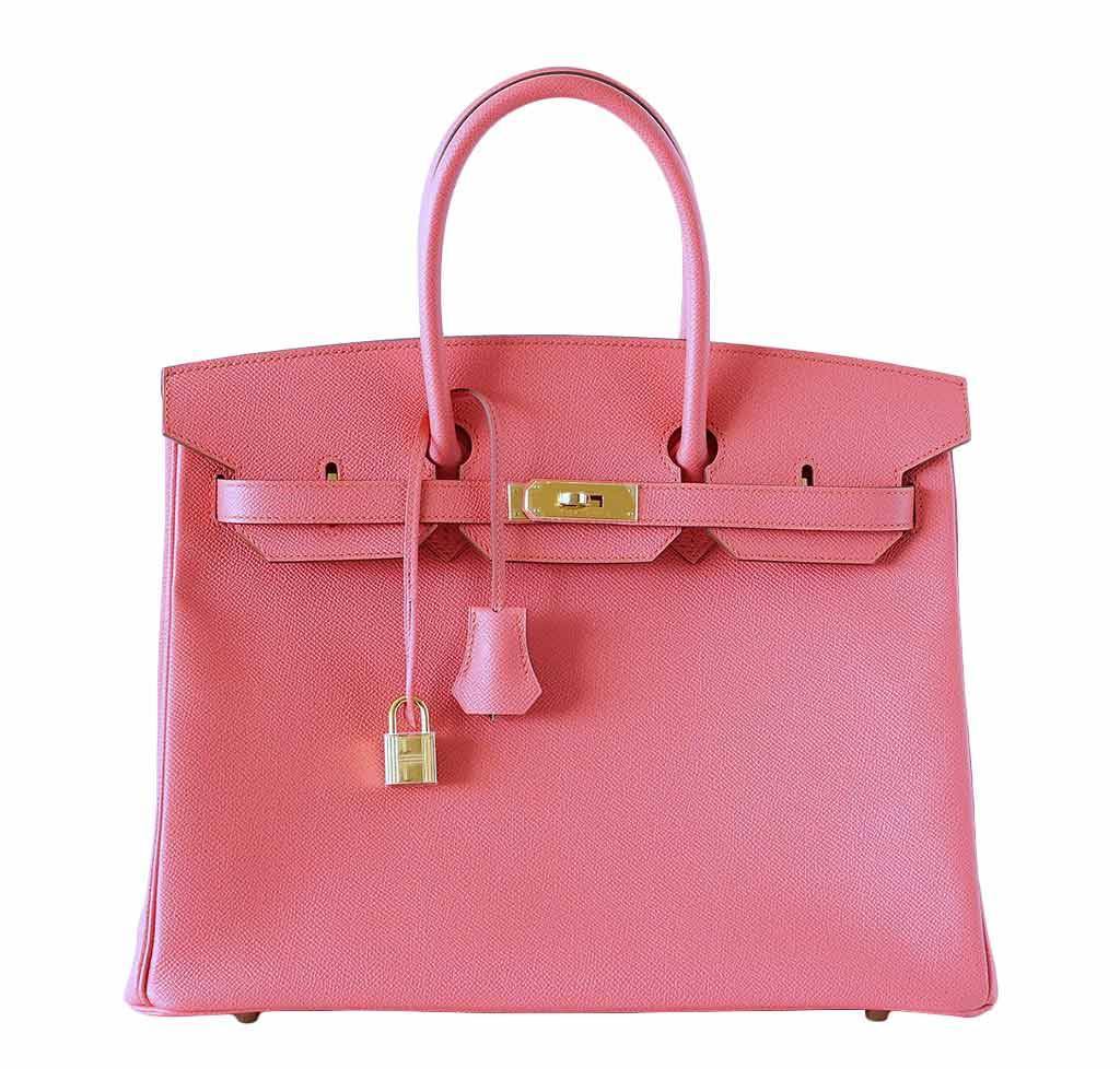 Hermès Birkin 35 Flamingo - Epsom Leather GHW | Baghunter