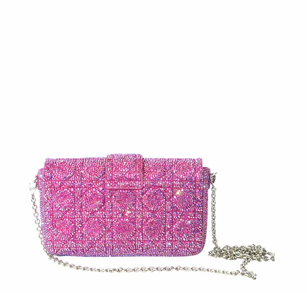 Dior Pink Crystal Bag - Custom Order | Baghunter