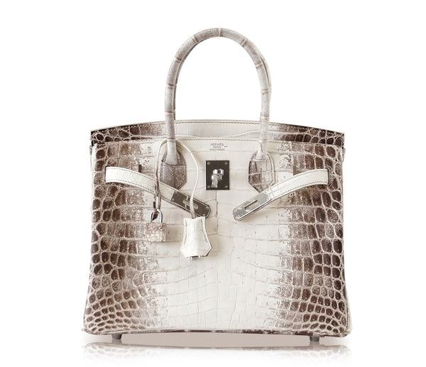 Hermès Birkin 30 Blanc Himalaya Crocodile PHW - Rare & Exclusive ...