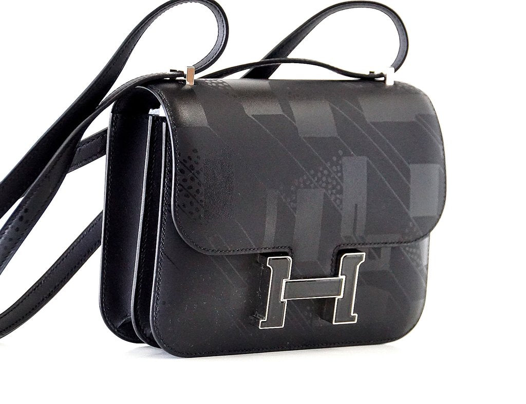 black hermes constance bag