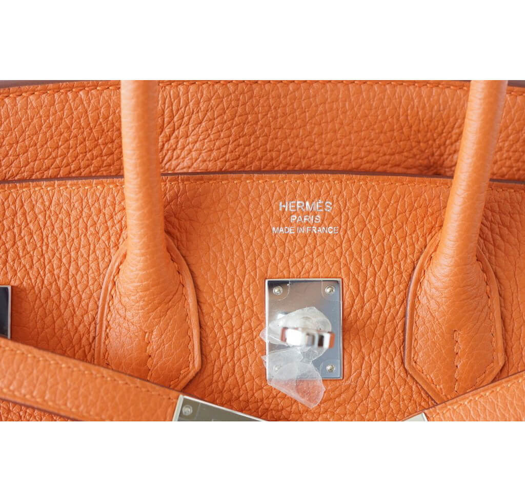 birkin 25 orange