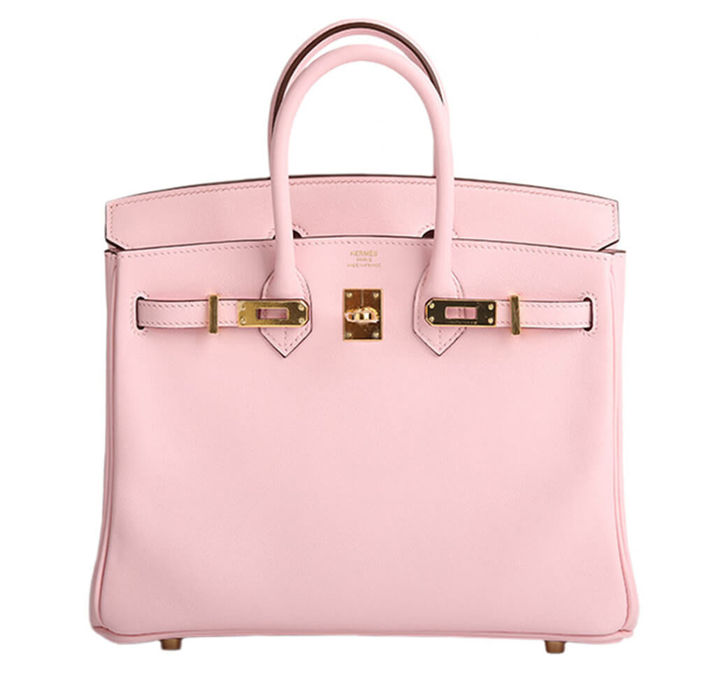 Hermès Birkin 25 Bag Rose Sakura Pink 