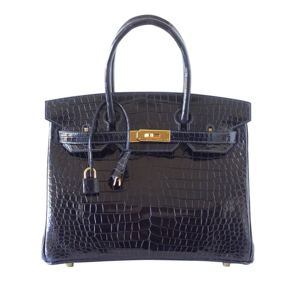 hermes croc bag