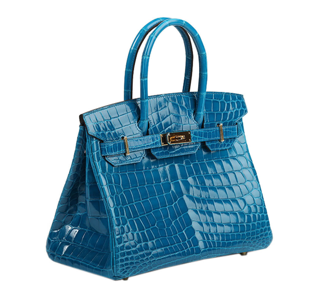 blue croc birkin