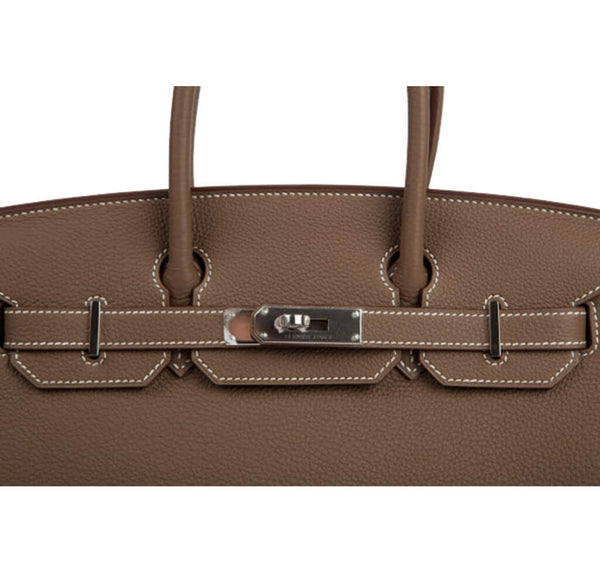 Hermès Birkin Togo Bag Etoupe 30cm | Baghunter