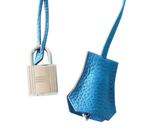 Hermès Birkin 35 Bag Blue Izmir Palladium Hardware - Clemence | Baghunter