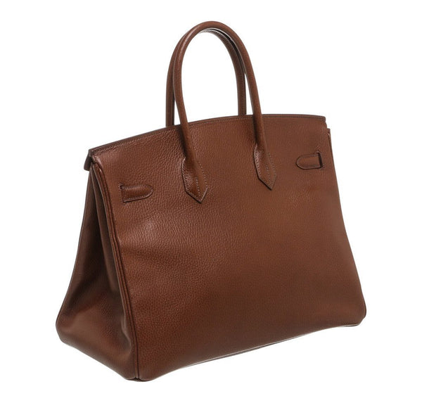 Hermès Birkin 35 Brown - Togo Leather GHW | Baghunter