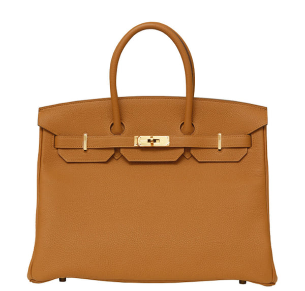 Hermès Birkin 35 Bag Caramel Togo Leather - Gold Hardware | Baghunter