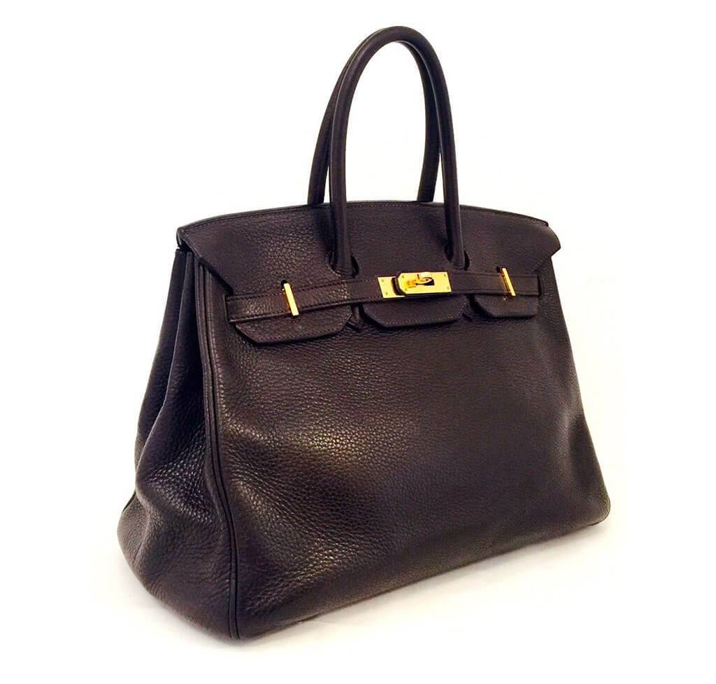 brown birkin bag