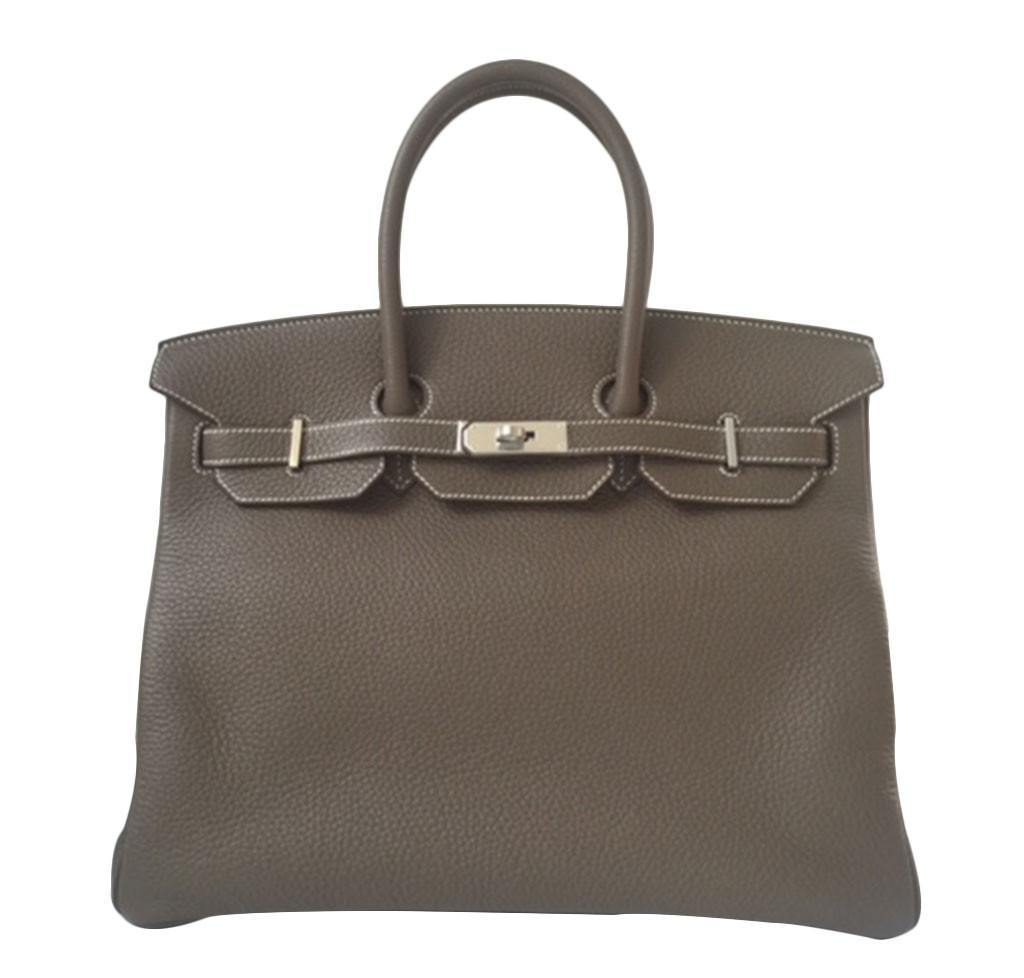hermes leather handbag