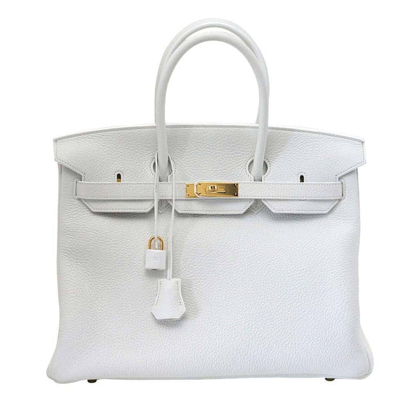 all white birkin bag