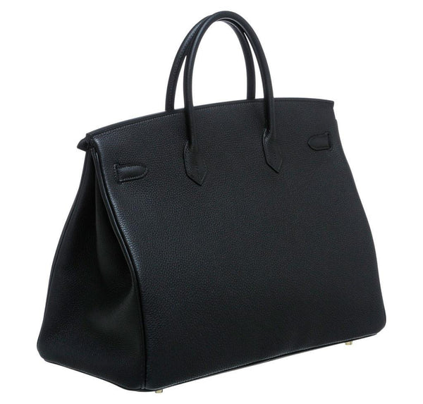 Hermès Birkin 40 Noir Black - Togo Leather GHW | Baghunter