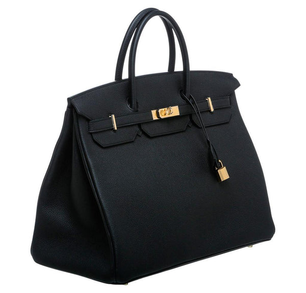 Hermès Birkin 40 Noir Black - Togo Leather GHW | Baghunter