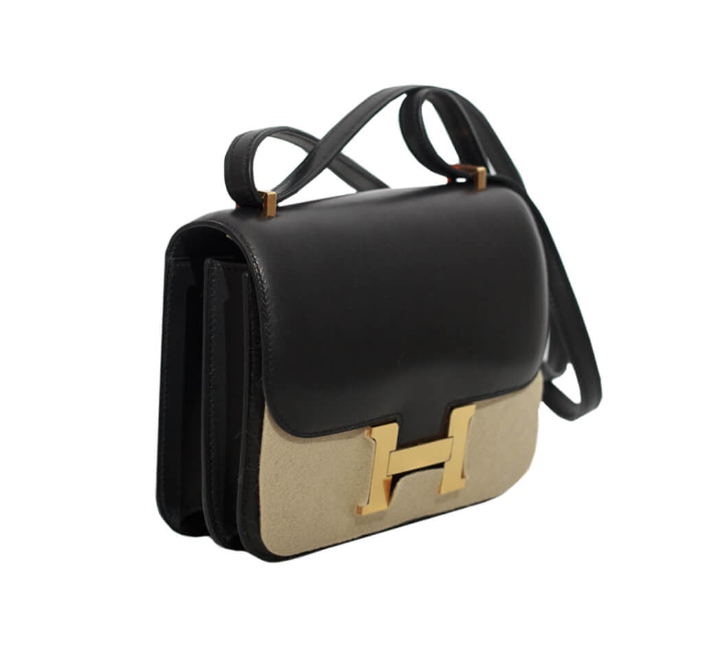 Hermès Constance 18 Bag Black Swift Leather - Gold Hardware | Baghunter