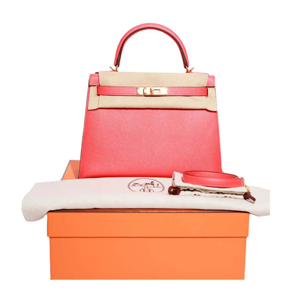 hermes kelly rose