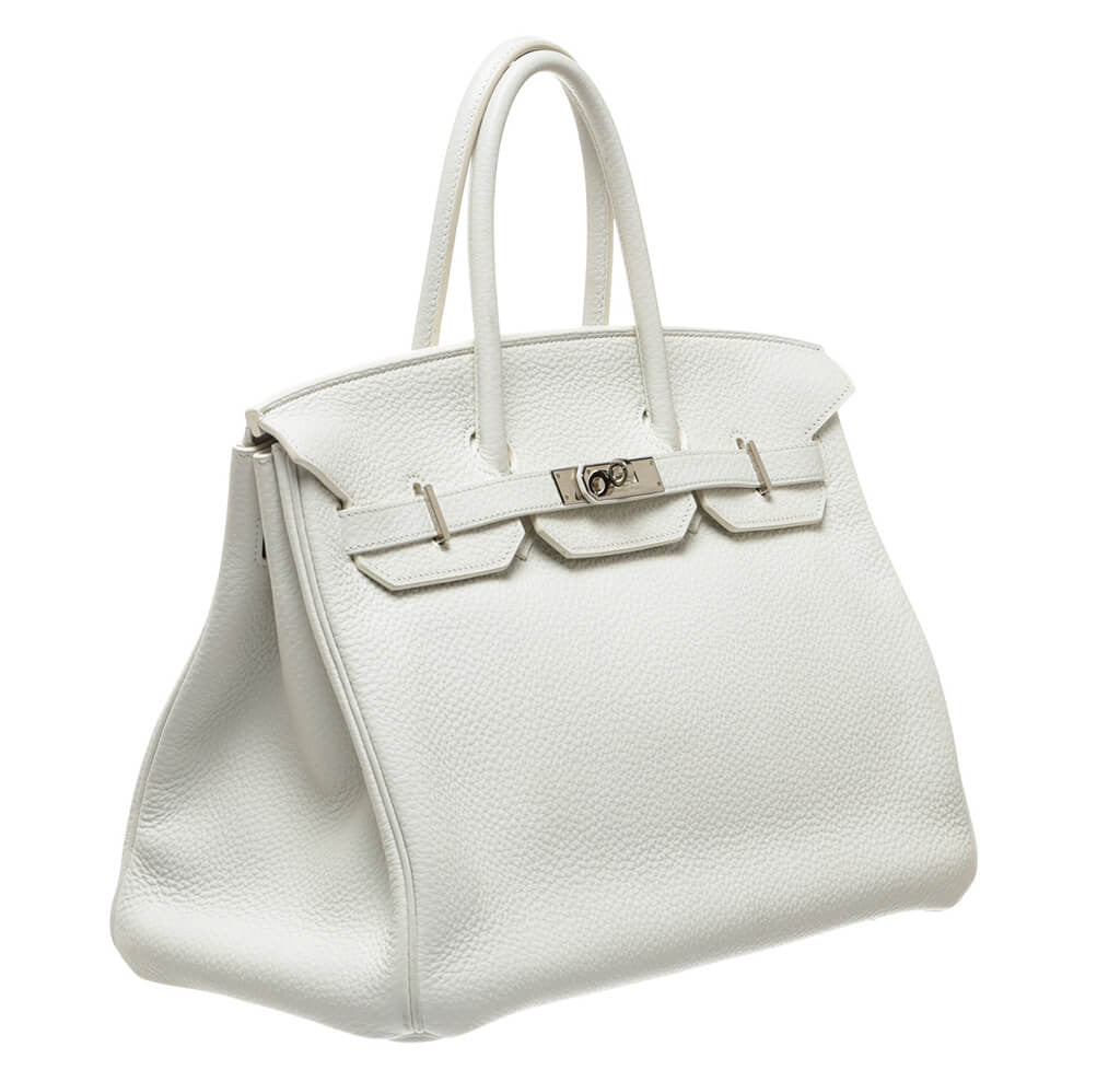 hermes birkin bag white price