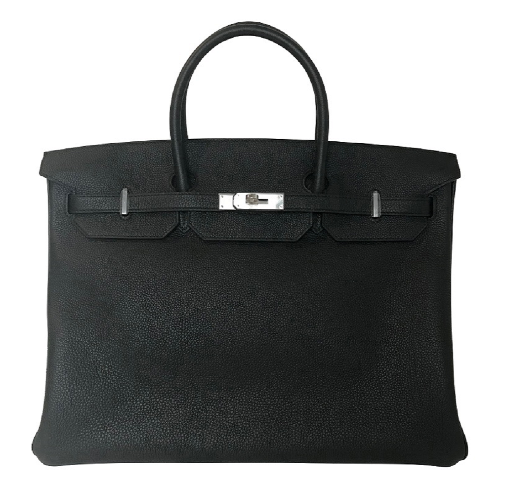 Birkin 40cm Togo Leather Noir Bag 