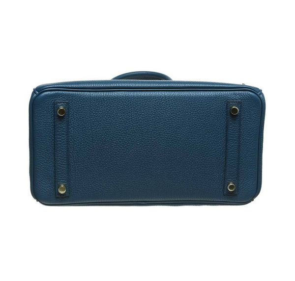 Hermès Birkin 30 Bleu Prusse - Togo Leather | Baghunter