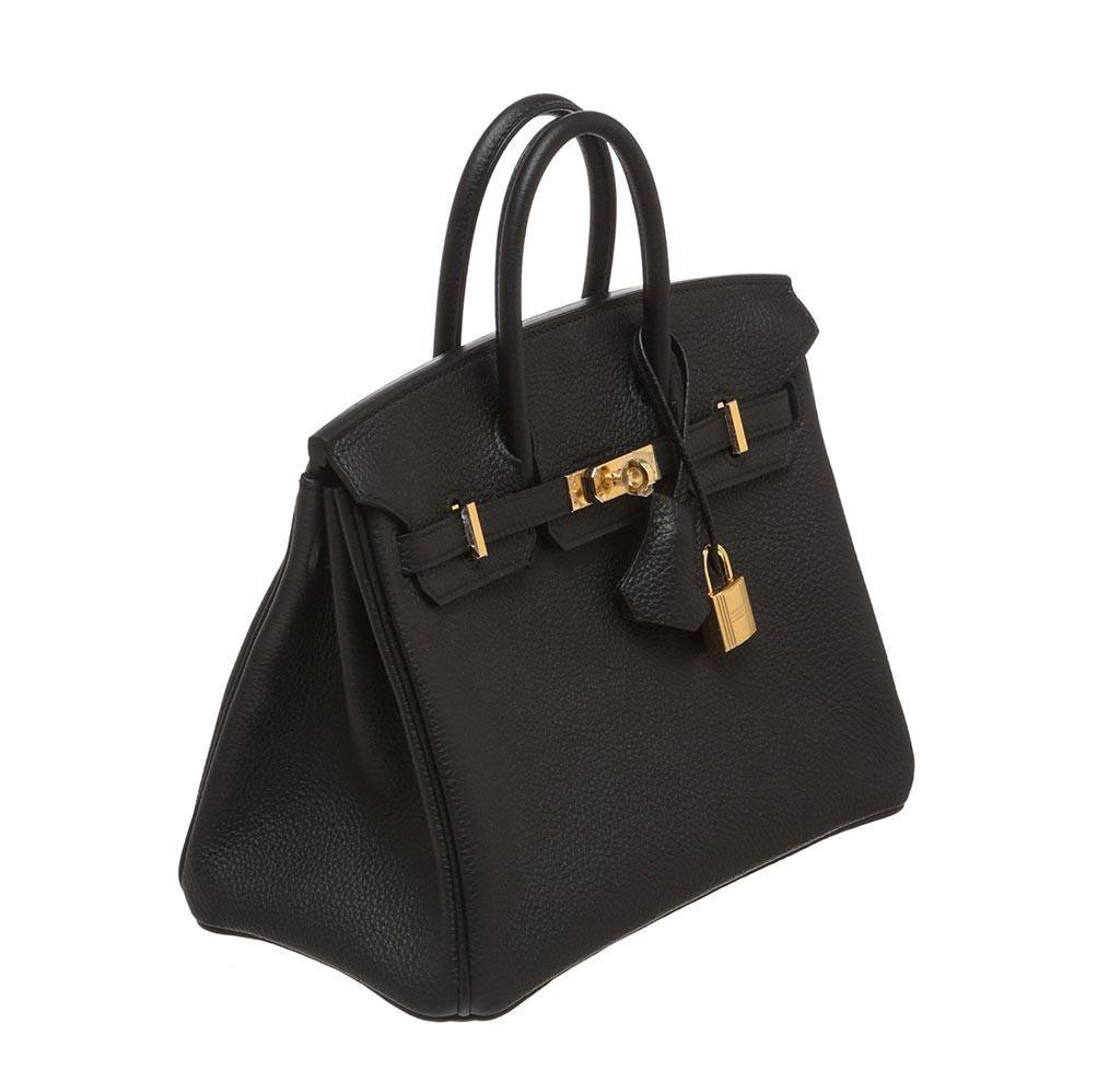 black hermes handbag