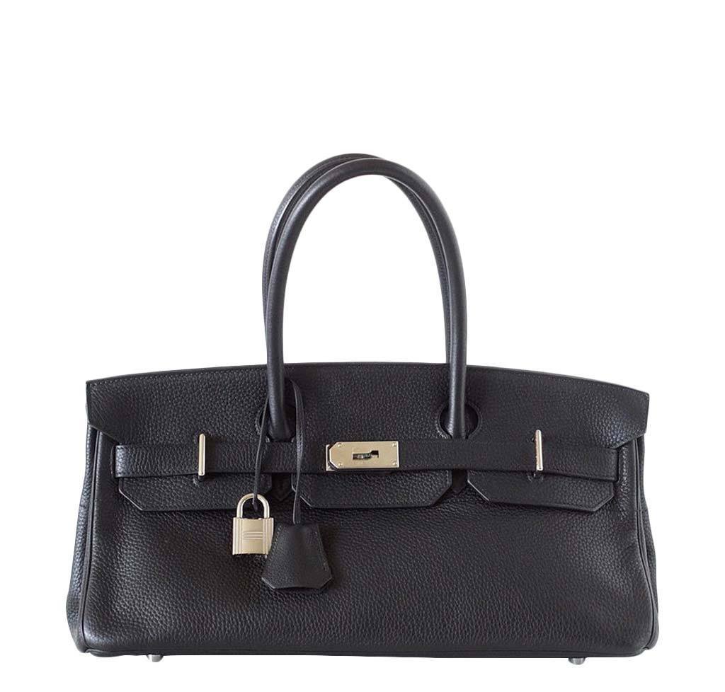 hermes black shoulder bag