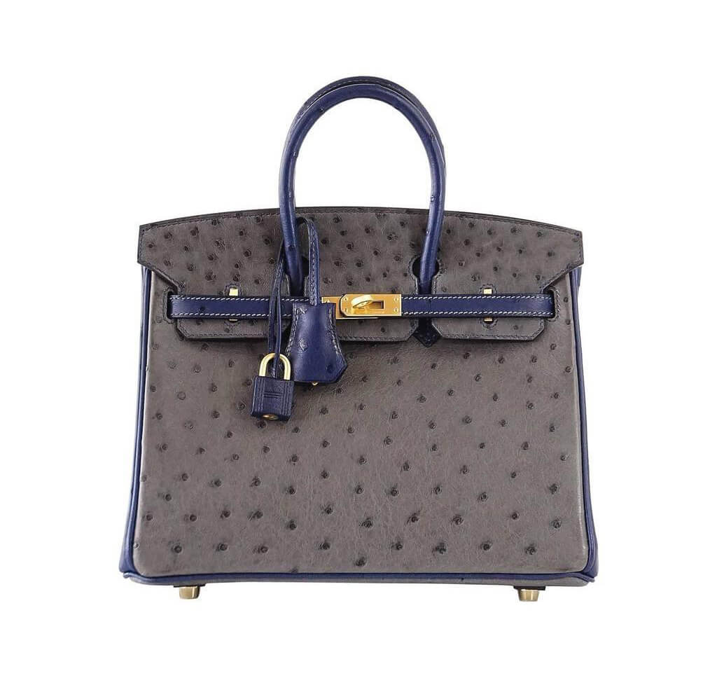 hermes birkin ostrich blue