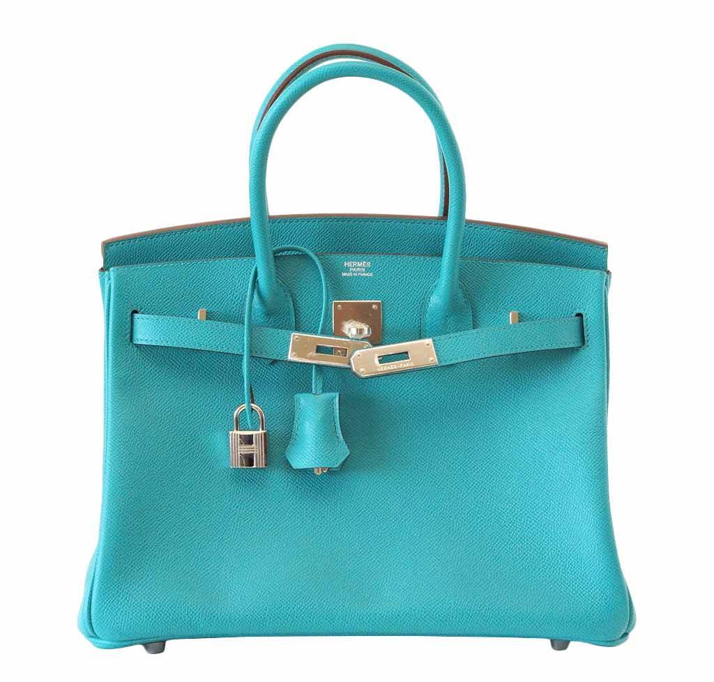 Hermès Birkin 30 Blue Paon - Epsom Leather | Baghunter