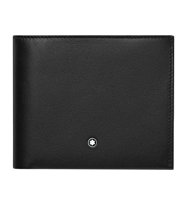 My Montblanc Nightflight Black Leather Six Credit Card Wallet
