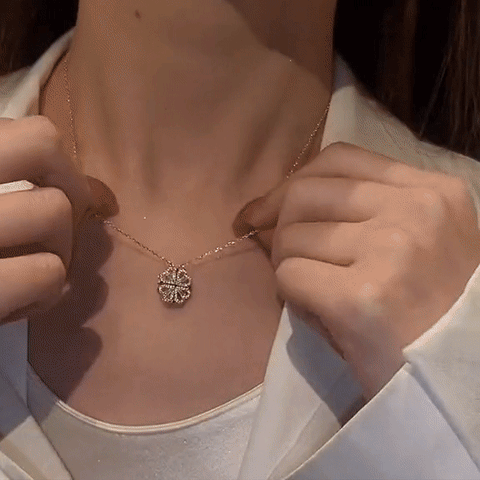 Bluon™ Clover Heart Necklace – Bluon In