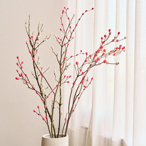 正月に飾る枝もの「花餅なみだ」