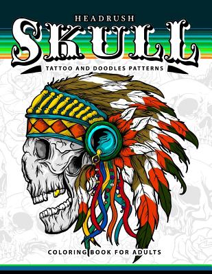 Tattoo Coloring Book for Men: Coloring Pages Adult Relaxation With Awe –