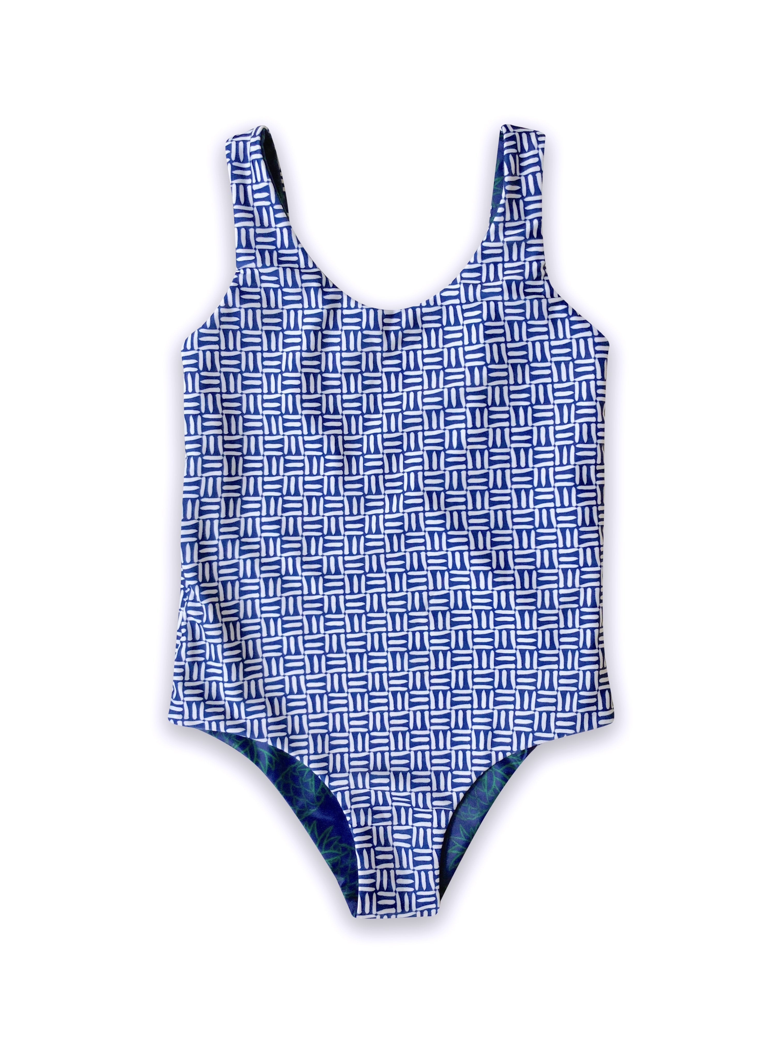 Gili Girls' Swimsuit - Reversible - August Society