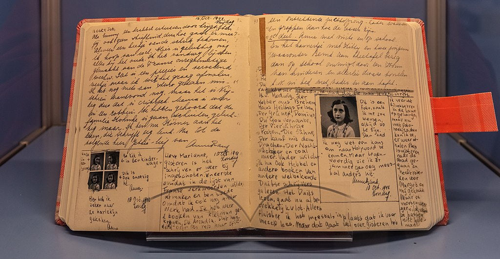Weltdokumentenerbe Tagebuch der Anne Frank