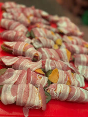 Poppers Hack Käse Bacon